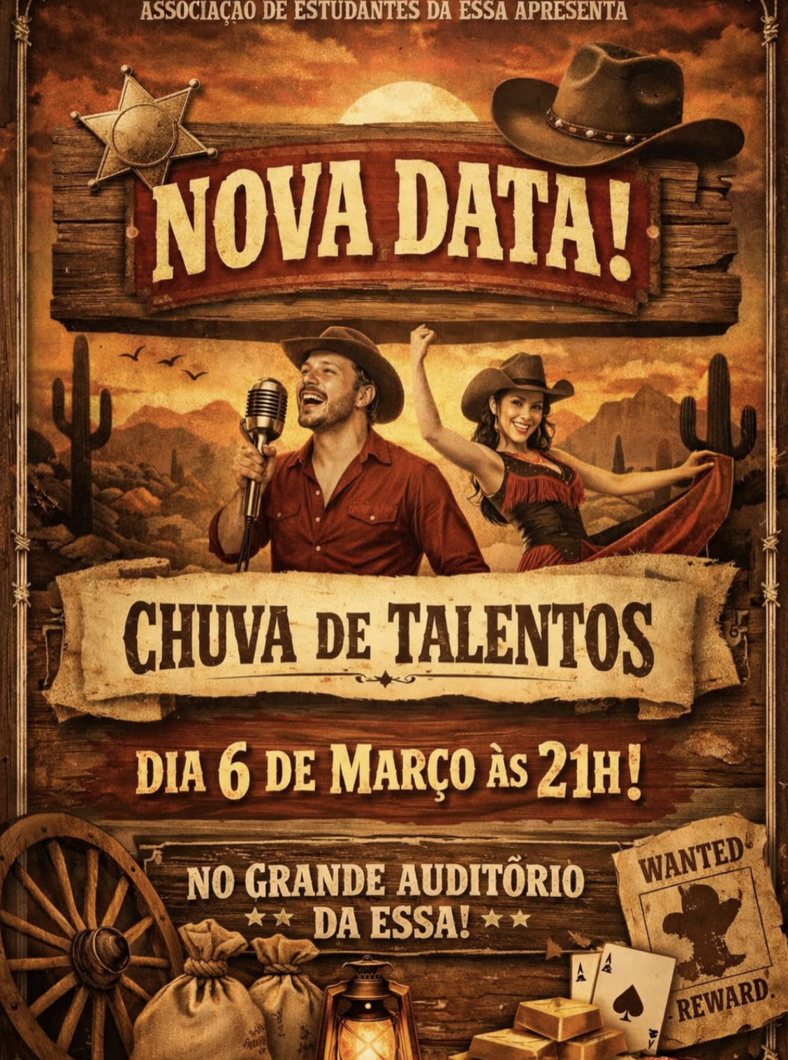 Nova Data - Chuva de Talentos 2026